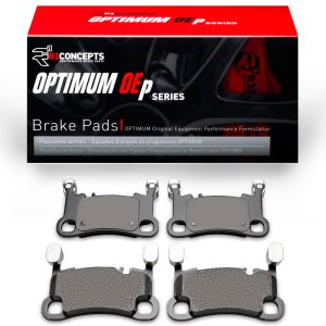 Porsche Cayenne Brake Pads - Rear - R1 Concepts - Optimum OE - `19-`23